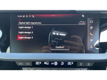 Audi A3 35 TFSI S Line 4dr S Tronic Petrol Saloon