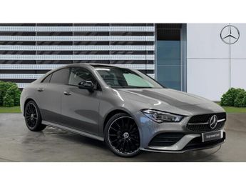 Mercedes CLA 180 AMG Line Premium + Night Ed 4dr Tip Auto Petrol Saloon