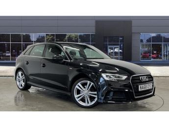 Audi A3 30 TFSI 116 S Line 5dr S Tronic Petrol Hatchback