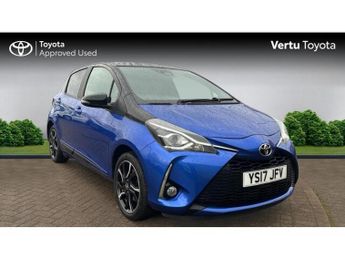 Toyota Yaris 1.5 VVT-i Blue Bi-tone 5dr Petrol Hatchback