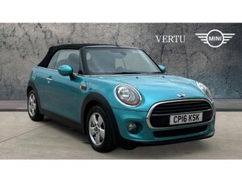 MINI Convertible 1.5 Cooper 2dr Auto Petrol Convertible