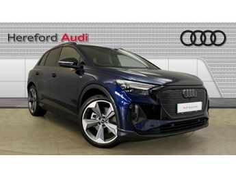 Audi Q4 e-tron 210kW 45 82kWh Black Edition 5dr Auto [Tech Pack] Electric Estat