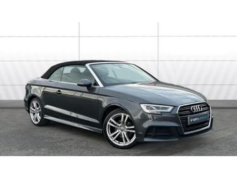 Audi A3 1.5 TFSI S Line 2dr S Tronic Petrol Cabriolet