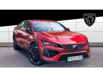 Peugeot 408 158kW GT 58kWh 5dr Auto Electric Hatchback