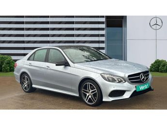Mercedes E Class E220 BlueTEC AMG Night Ed Premium 4dr 7G-Tronic Diesel Saloon