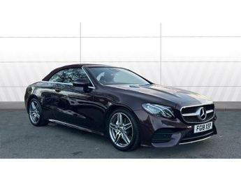 Mercedes E Class E220d AMG Line 2dr 9G-Tronic Diesel Cabriolet