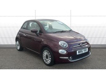 Fiat 500 1.2 Lounge 3dr Petrol Hatchback