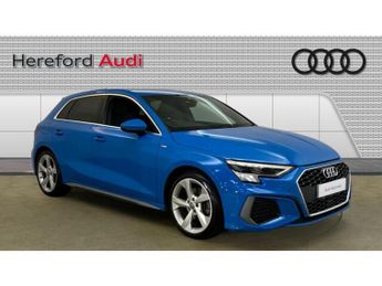 Audi A3 35 TFSI S Line 5dr [Comfort+Sound] Petrol Hatchback