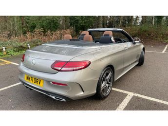 Mercedes-Benz C-Class C220d AMG Line Edition 2dr 9G-Tronic Diesel Cabriolet
