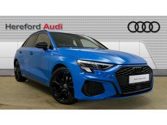 Audi A3 35 TFSI Black Edition 5dr [Tech Pack] Petrol Hatchback