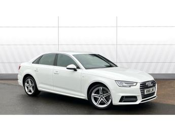 Audi A4 1.4T FSI S Line 4dr [Leather/Alc] Petrol Saloon