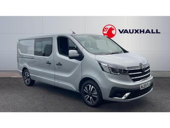 Renault Trafic Lwb Diesel LL30 Blue dCi 170 Extra Sport[Safety] Crew Van EDC