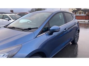 Ford Fiesta 1.0 EcoBoost Hybrid mHEV 125 Titanium 5dr Auto Petrol Hatchback