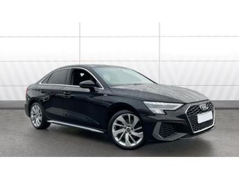 Audi A3 35 TFSI S Line 4dr S Tronic Petrol Saloon