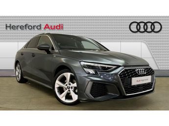 Audi A3 30 TFSI S Line 4dr S Tronic Petrol Saloon