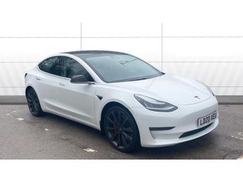 Tesla Model 3 Performance AWD 4dr [Performance Upgrade] Auto Electric Saloon