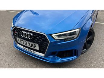Audi RS3 RS 3 TFSI 400 Quattro 5dr S Tronic Petrol Hatchback