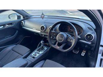 Audi A3 1.5 TFSI Black Edition 3dr S Tronic Petrol Hatchback