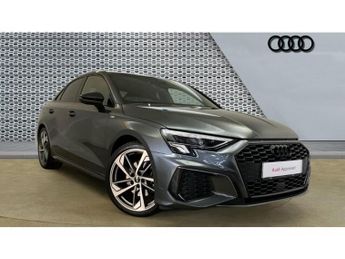 Audi A3 35 TFSI Black Edition 4dr S Tronic Petrol Saloon