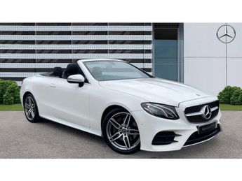 Mercedes E Class E220d AMG Line Premium 2dr 9G-Tronic Diesel Cabriolet