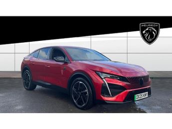 Peugeot 408 158kW GT 58kWh 5dr Auto Electric Hatchback