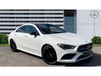 Mercedes CLA 200 AMG Line Premium + Night Ed 4dr Tip Auto Petrol Saloon