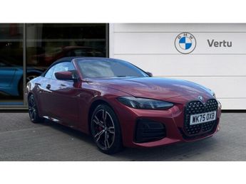 BMW 420 420i M Sport 2dr Auto [Professional Media] Petrol Convertible