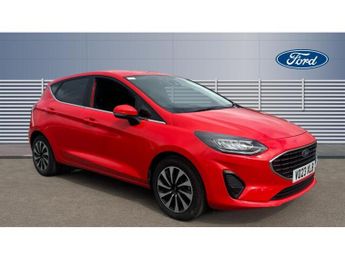 Ford Fiesta 1.0 EcoBoost Hybrid mHEV 125 Titanium 5dr Auto Petrol Hatchback