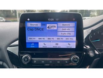 Ford Fiesta 1.0 EcoBoost Hybrid mHEV 125 Titanium 5dr Auto Petrol Hatchback