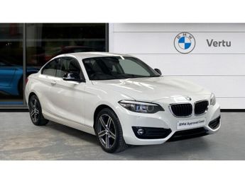 BMW 218 218d Sport 2dr [Nav] Diesel Coupe