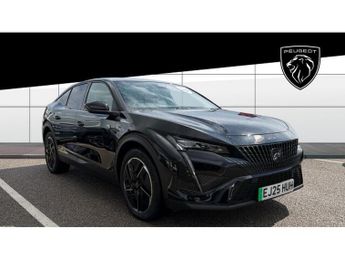 Peugeot 408 158kW GT 58kWh 5dr Auto Electric Hatchback