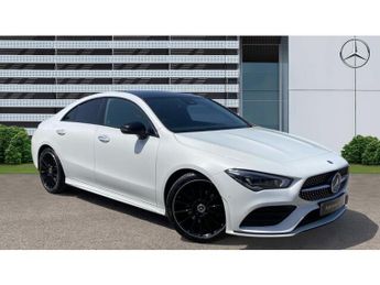 Mercedes CLA 180 AMG Line Premium + Night Ed 4dr Tip Auto Petrol Saloon