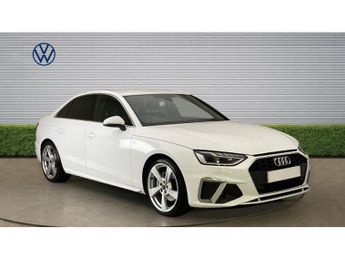 Audi A4 40 TFSI 204 S Line 4dr S Tronic Petrol Saloon