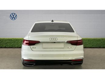 Audi A4 40 TFSI 204 S Line 4dr S Tronic Petrol Saloon