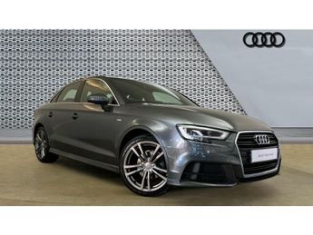 Audi A3 35 TFSI S Line 4dr S Tronic [Tech Pack] Petrol Saloon