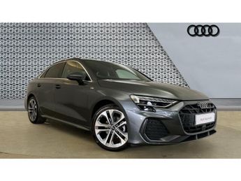 Audi A3 30 TFSI S Line 4dr S Tronic Petrol Saloon