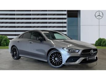 Mercedes CLA 200 AMG Line Premium + Night Ed 4dr Tip Auto Petrol Saloon