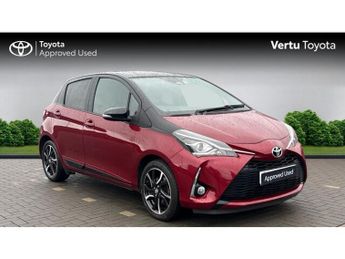 Toyota Yaris 1.5 VVT-i Blue Bi-tone 5dr [Nav] Petrol Hatchback