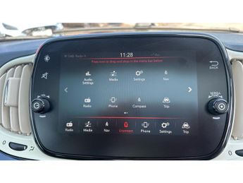 Fiat 500 1.2 Lounge 3dr Dualogic Petrol Hatchback