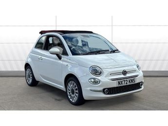 Fiat 500 1.0 Mild Hybrid Dolcevita [Part Leather] 2dr Petrol Convertible