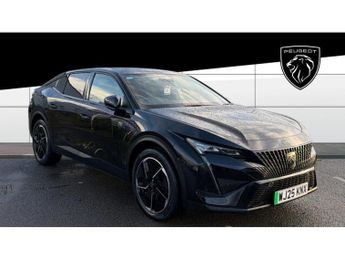 Peugeot 408 158kW GT 58kWh 5dr Auto Electric Hatchback