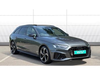 Audi A4 40 TFSI 204 Black Edition 5dr S Tronic Petrol Estate