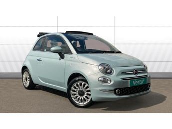 Fiat 500 1.0 Mild Hybrid Dolcevita [Part Leather] 2dr Petrol Convertible
