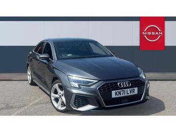 Audi A3 35 TFSI S Line 4dr S Tronic Petrol Saloon