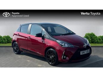 Toyota Yaris 1.5 VVT-i Blue Bi-tone 5dr Petrol Hatchback