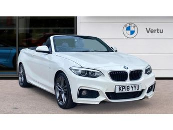 BMW 225 225d M Sport 2dr [Nav] Step Auto Diesel Convertible