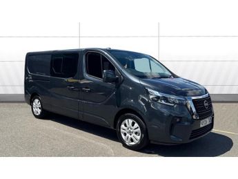 Nissan Primastar 30 L2 Diesel 2.0 dCi 150ps H1 Tekna Crew Van Auto [9 Speed]