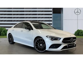 Mercedes CLA 180 AMG Line Premium + Night Ed 4dr Tip Auto Petrol Saloon