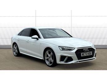 Audi A4 35 TFSI S Line 4dr S Tronic Petrol Saloon