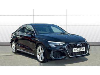 Audi A3 35 TFSI S Line 4dr Petrol Saloon